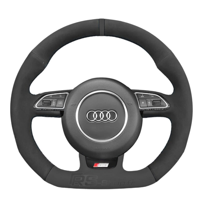 Couvre volant Audi B8 Méplat
