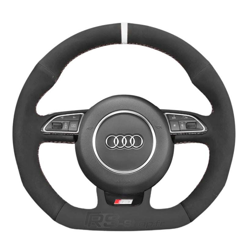Couvre volant Audi B8 Méplat