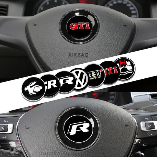 Logo Volant VW Golf 5 / 6 / 7 / GTI / R