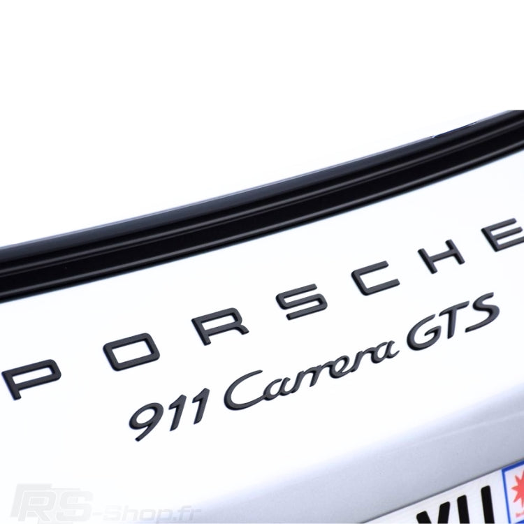 logo 911 carrera GTS black noir