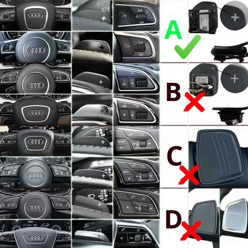 Palettes Volant Alu Audi B8