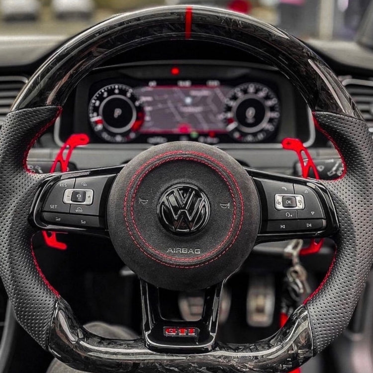 Palettes Volant Alu VW Golf 7