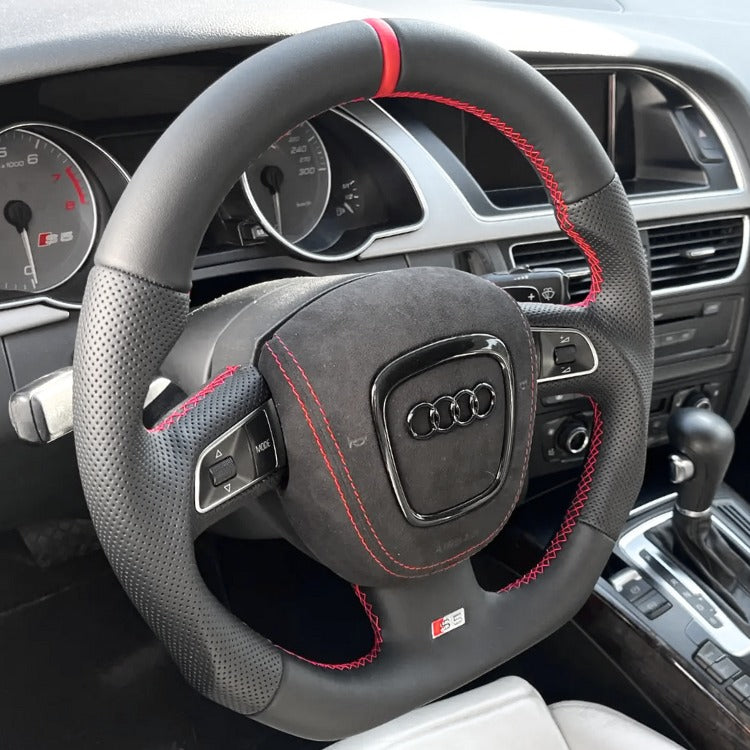 Volant Audi A3 8P / A4 B7 Carbone