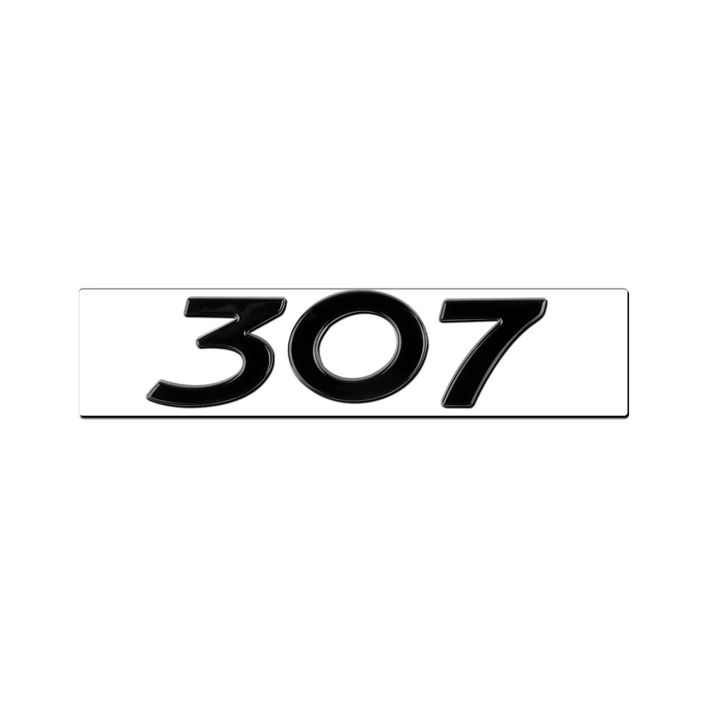 Logo 107 207 206 407 408 508 2008 3008 4008 5008 Noir