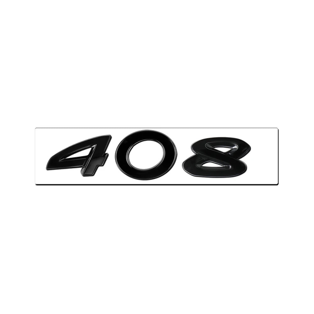 Logo 107 207 206 407 408 508 2008 3008 4008 5008 Noir