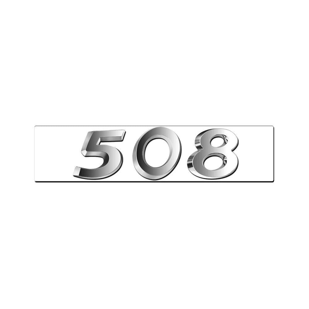 Logo 107 207 206 407 408 508 2008 3008 4008 5008 Noir