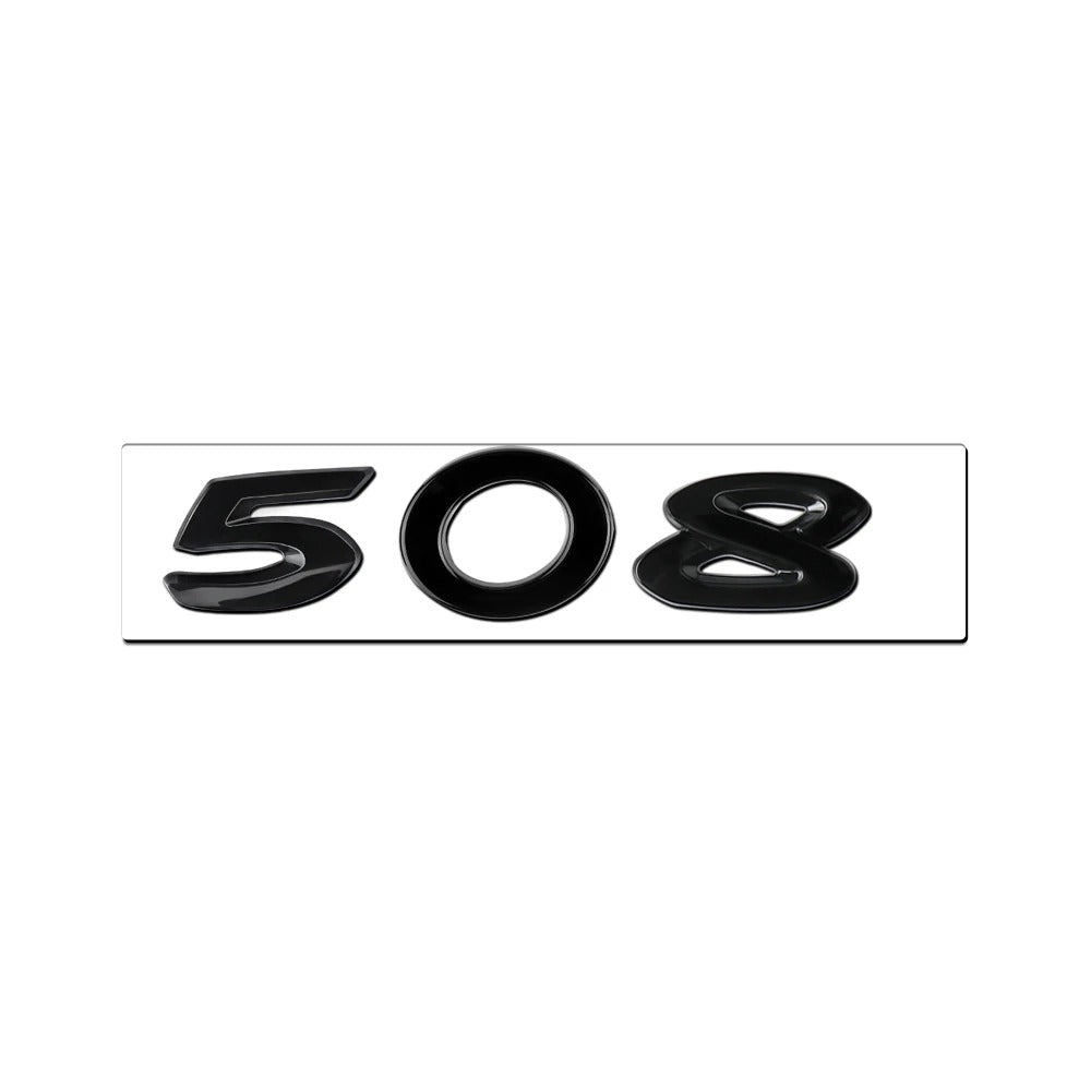 Logo 107 207 206 407 408 508 2008 3008 4008 5008 Noir