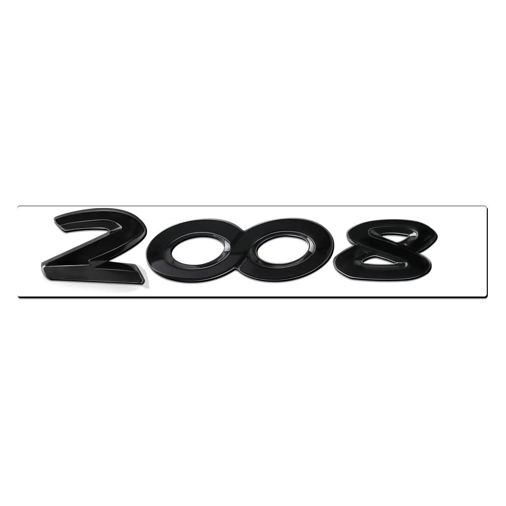 Logo 107 207 206 407 408 508 2008 3008 4008 5008 Noir