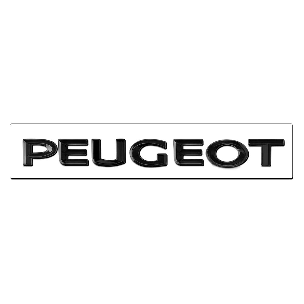 Logo 107 207 206 407 408 508 2008 3008 4008 5008 Noir