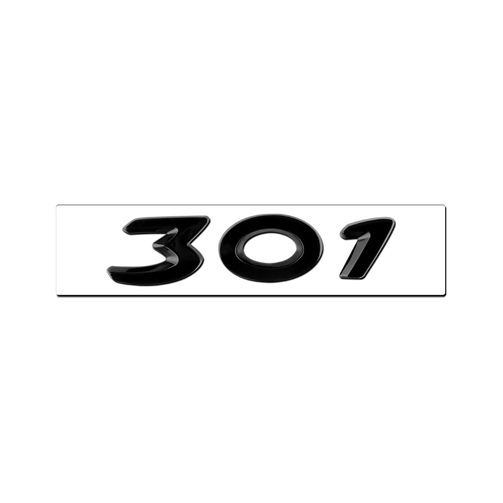 Logo 107 207 206 407 408 508 2008 3008 4008 5008 Noir