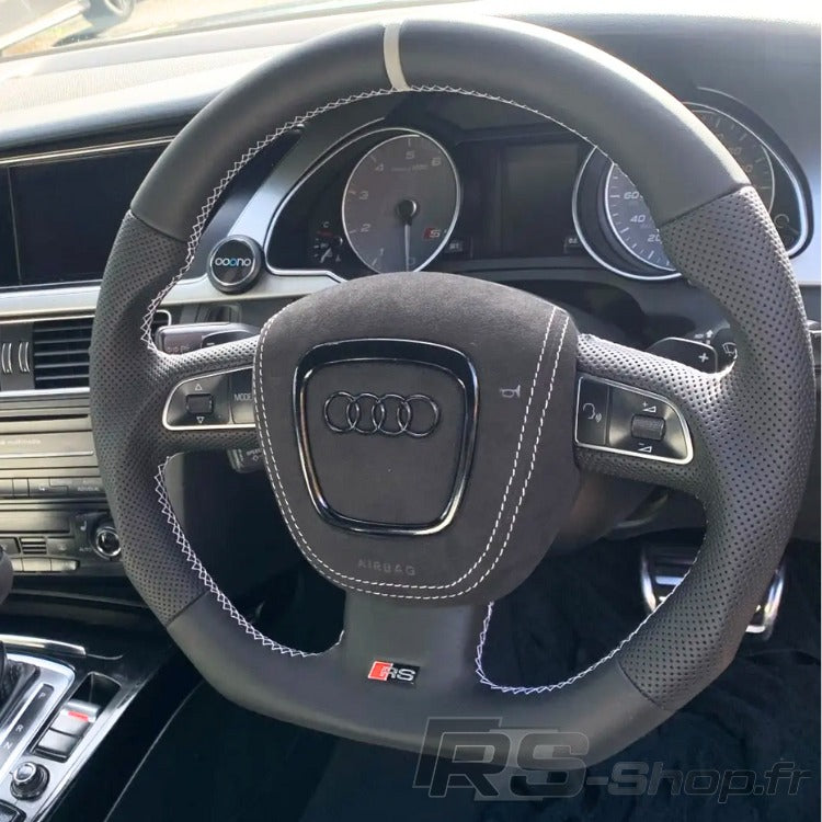 Volant Audi A3 8P / A4 B7 Carbone