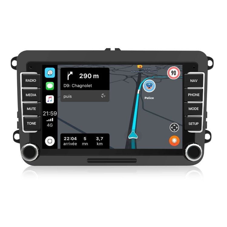 car play VW waze