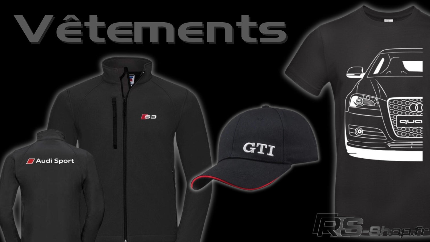 Vêtements Audi VW RS SHOP