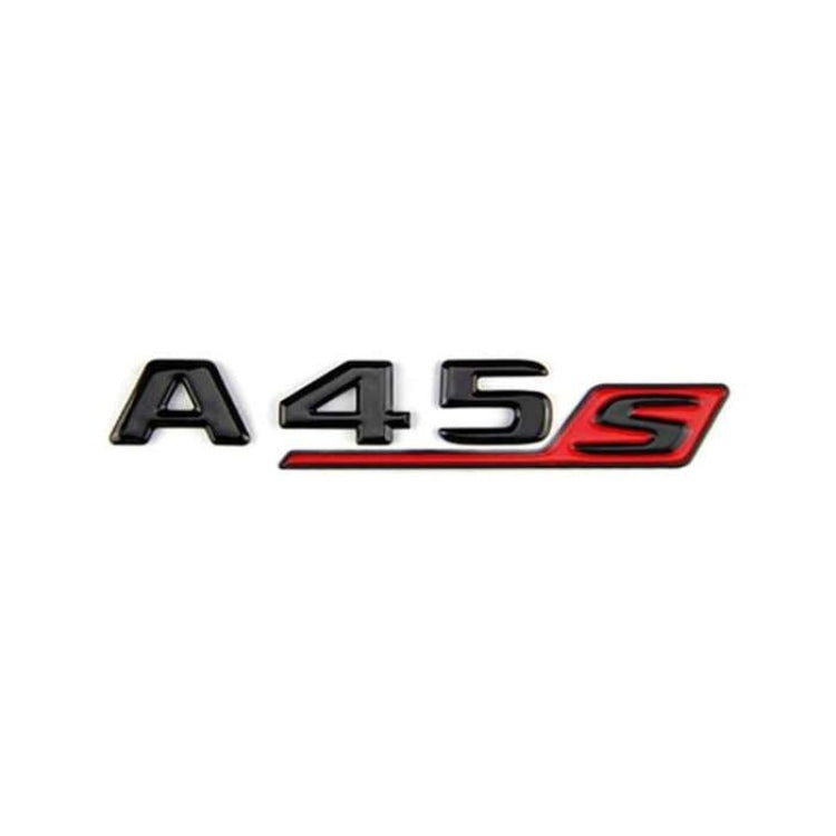 Logo A45 S AMG Noir Rouge