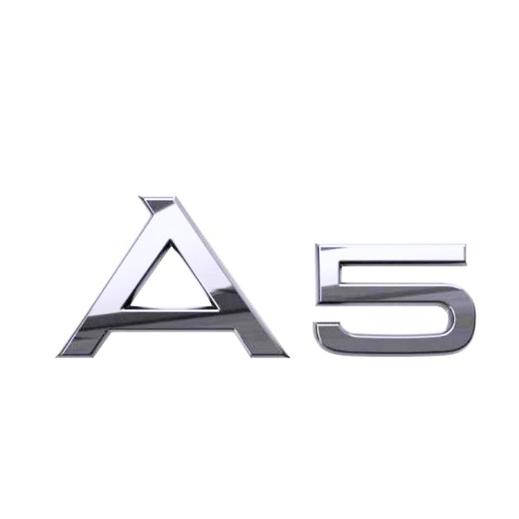 Logo Audi A1 A3 A4 A5 A6 A7 A8 Q3 Q5 Q7 Noir