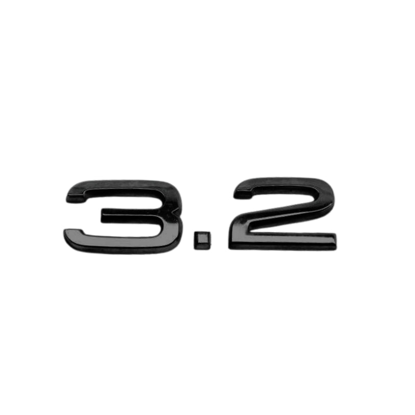 Logo Audi 1.8T 2.0T 3.0T 3.2 4.2 V6T V8T V10 W12
