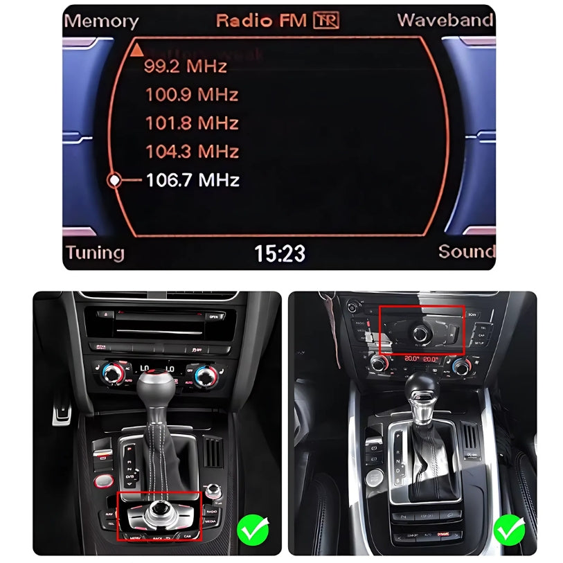 Boitier Carplay Android Apple Audi A4 A5 Q5