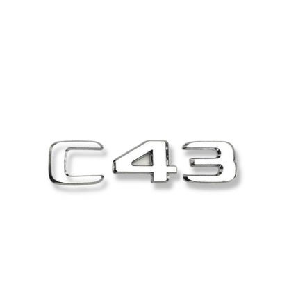 Logo Class C / C43 / C63S AMG Noir
