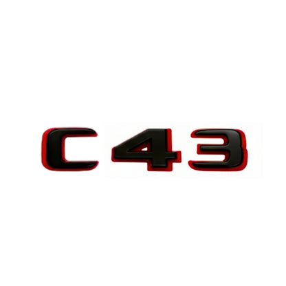 Logo Class C / C43 / C63S AMG Noir
