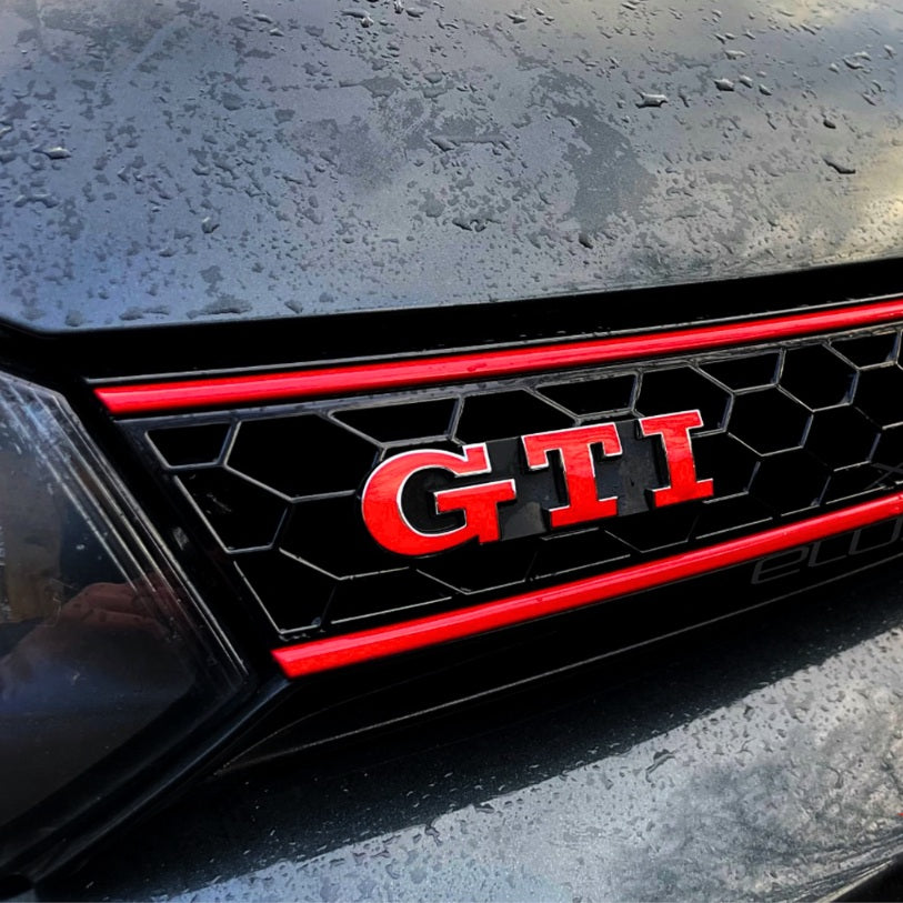 Logo Badge GTI VW Golf Avant Arrière RS SHOP