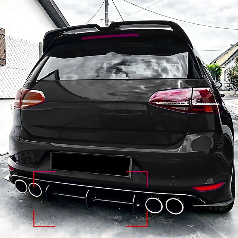 Diffuseur Golf 7 GTI / R