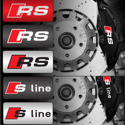 sticker audi RS Sline audi Etrier