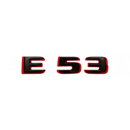 Logo Class E / E43 / E55 / E63S AMG Noir