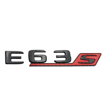 Logo Class E / E43 / E55 / E63S AMG Noir