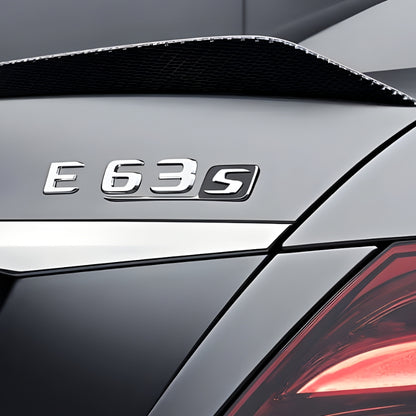 Logo Class E / E43 / E55 / E63S AMG Noir