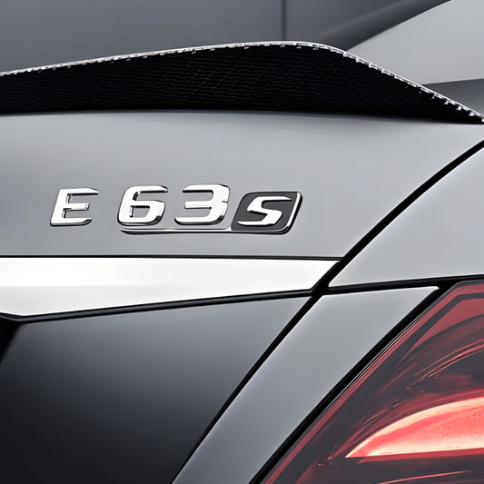 Logo Class E / E43 / E55 / E63S AMG Noir