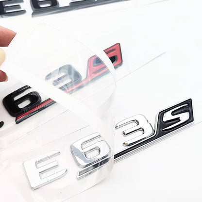 Logo Class E / E43 / E55 / E63S AMG Noir