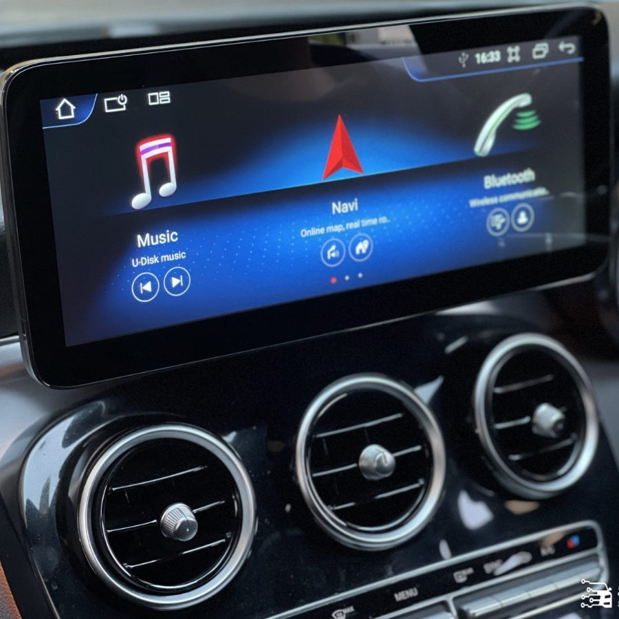 Ecran Carplay Mercedes Class C W205 / GLC