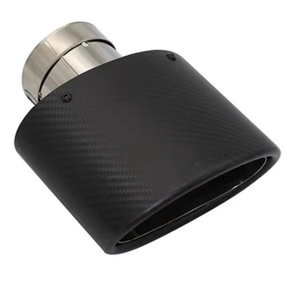Embout Echappement Oval Noir Type RS3 90*150mm