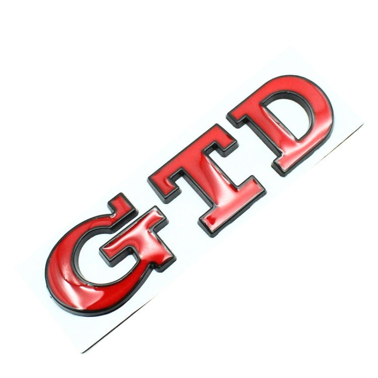 Logo / Badge GTD VW Golf