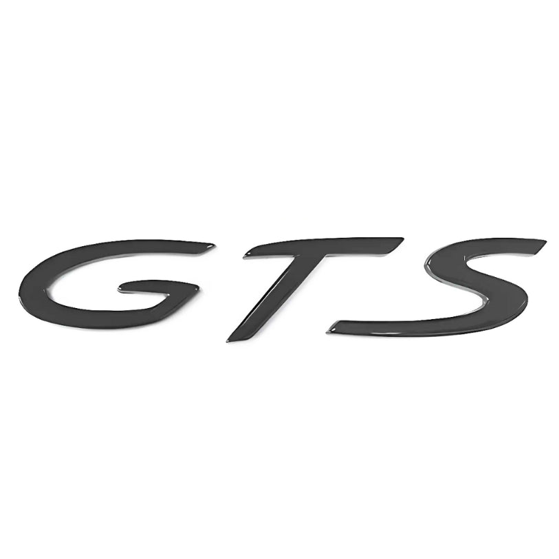 Logo GTS noir mat