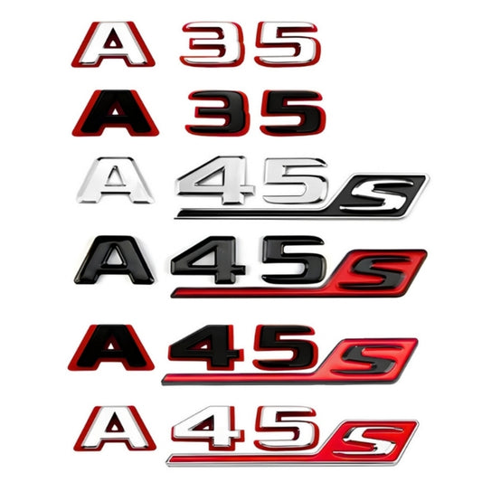 Logo Class A / A35 / A45S AMG Noir