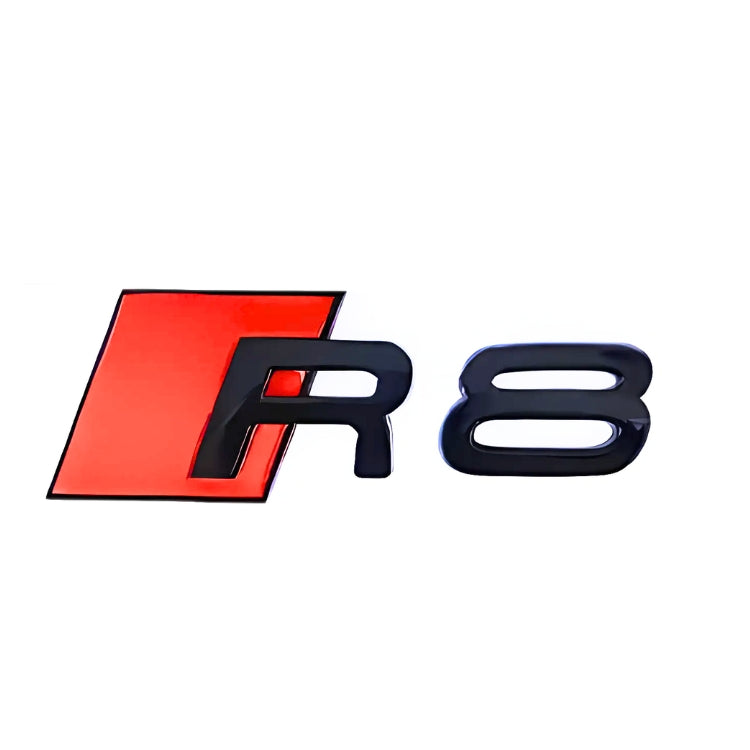 Logo / Badge Audi R8 Noir – RS SHOP