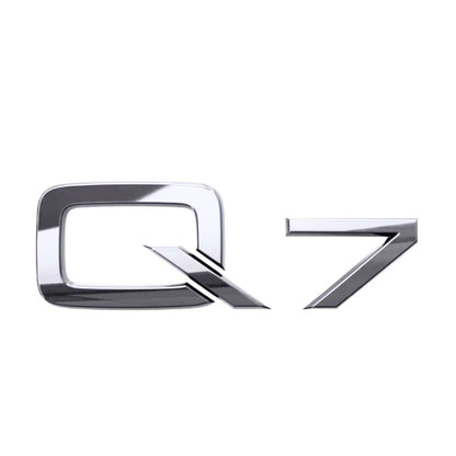 Logo Audi A1 A3 A4 A5 A6 A7 A8 Q3 Q5 Q7 Noir