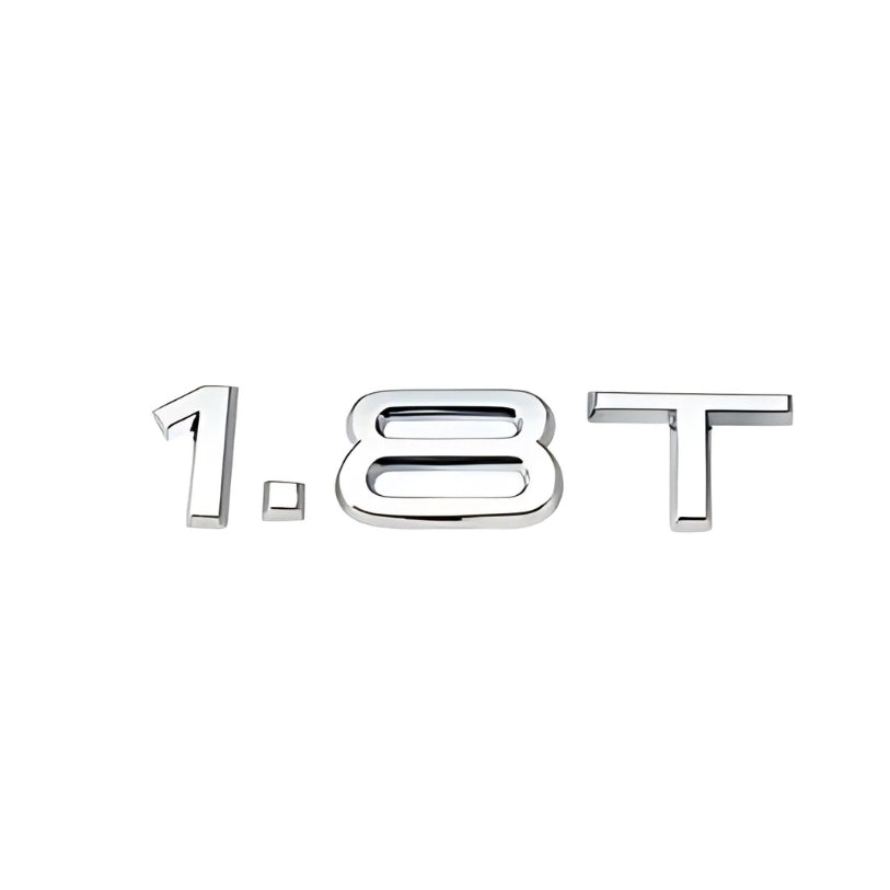 Logo Audi 1.8T 2.0T 3.0T 3.2 4.2 V6T V8T V10 W12