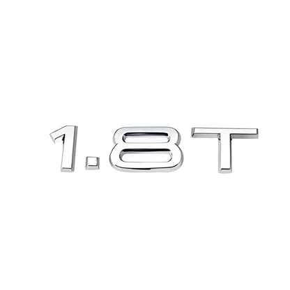 Logo Audi 1.8T 2.0T 3.0T 3.2 4.2 V6T V8T V10 W12