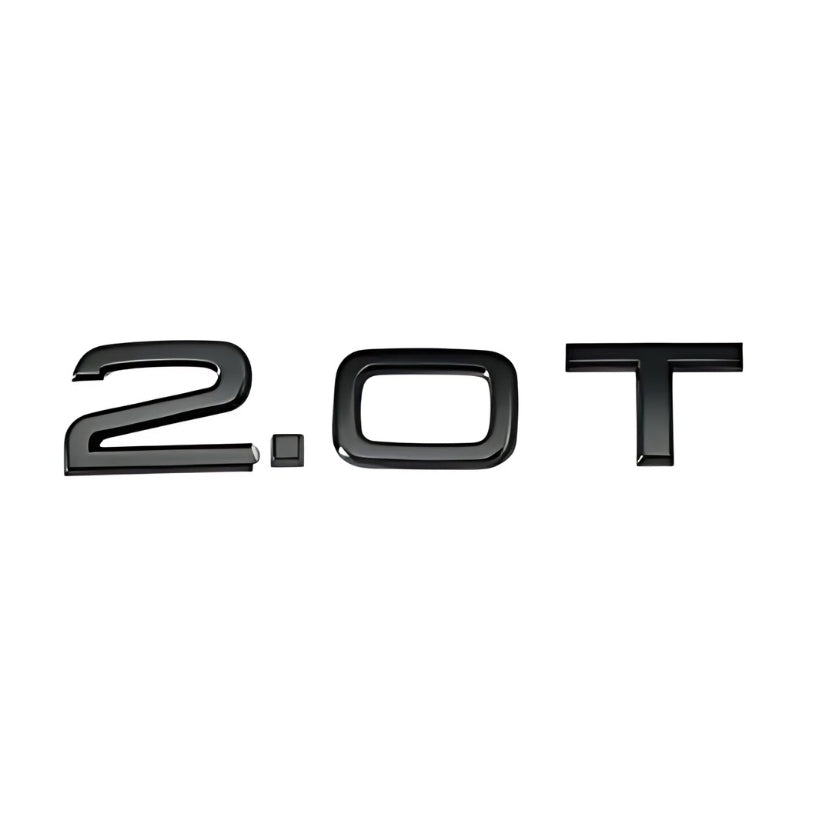 Logo Audi 1.8T 2.0T 3.0T 3.2 4.2 V6T V8T V10 W12