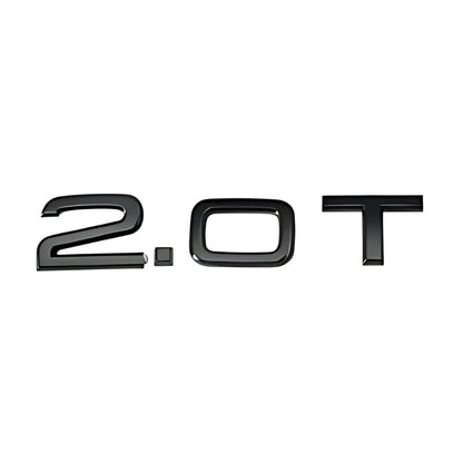 Logo Audi 1.8T 2.0T 3.0T 3.2 4.2 V6T V8T V10 W12