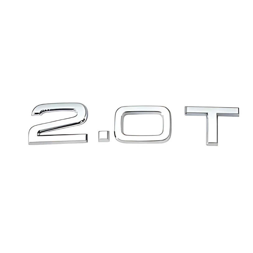 Logo Audi 1.8T 2.0T 3.0T 3.2 4.2 V6T V8T V10 W12