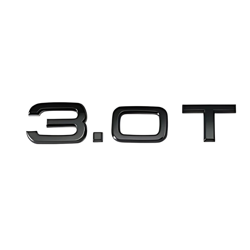 Logo Audi 1.8T 2.0T 3.0T 3.2 4.2 V6T V8T V10 W12