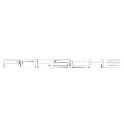 Badge Logo Arrière Porsche Noir