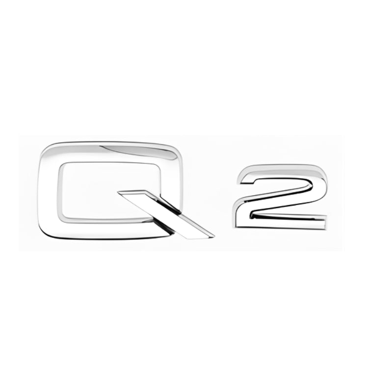 Logo Audi A1 A3 A4 A5 A6 A7 A8 Q3 Q5 Q7 Noir