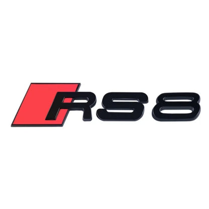 Logo / Badge Audi RS3 / RS4 / RS5 / RS6 / RS7 Noir