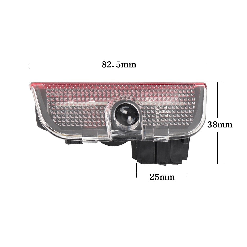 taille led lumiere porte vw