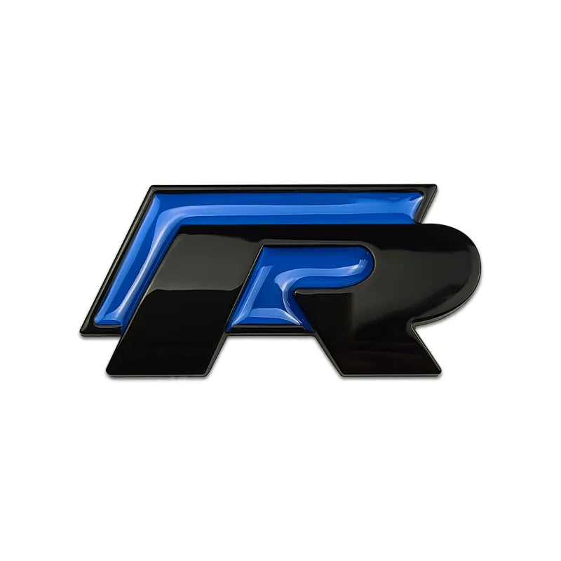 Logo R vw bleu