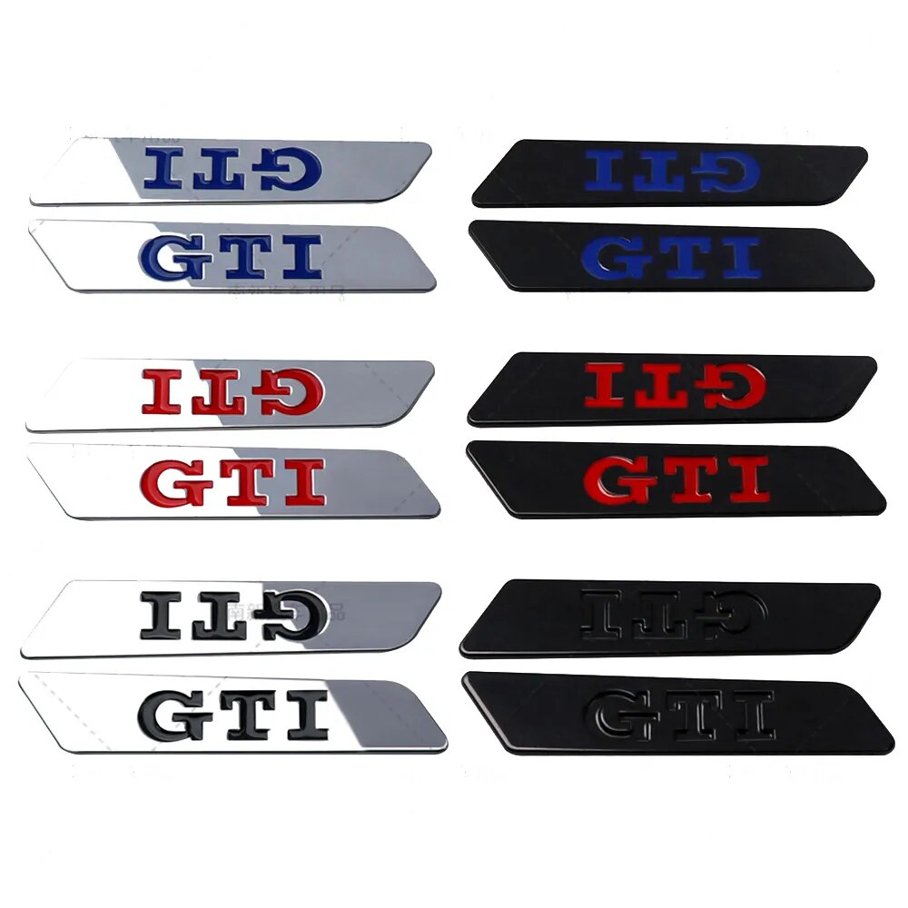 Logo GTI siège Golf